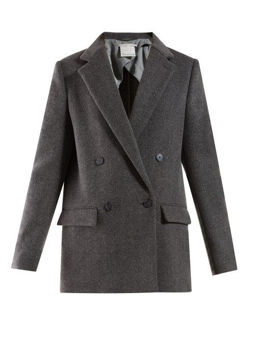 Matchesfashion.com Stella Mccartney - Wool Blazer - Womens - Grey