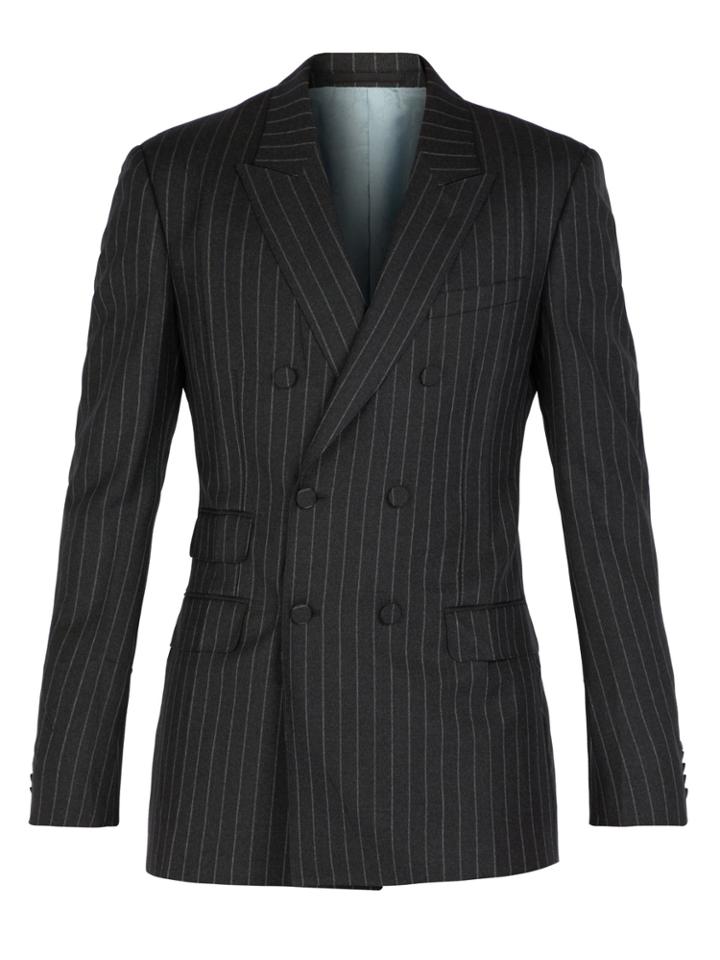 Gucci Striped Double-breasted Blazer