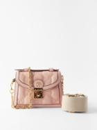 Gucci - Gg-matelass Leather Handbag - Womens - Light Pink