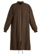 Yves Salomon Army Reversible Fur-lined Twill Parka