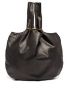 Matchesfashion.com Albus Lumen - Sensillo Jumbo Leather Bag - Womens - Black