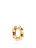 Matchesfashion.com All Blues - Almost Gold-vermeil Single Hoop Earring - Mens - Gold