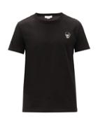 Matchesfashion.com Alexander Mcqueen - King Of Skulls-print Cotton-jersey T-shirt - Mens - Black Multi