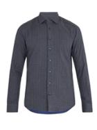 Etro Striped Single-cuff Cotton Shirt
