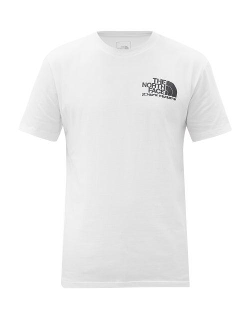 Matchesfashion.com The North Face - Coordinates-print Cotton Jersey T-shirt - Mens - White