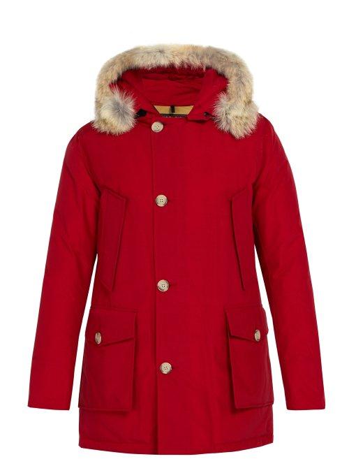 Matchesfashion.com Woolrich John Rich & Bros. - Arctic Down Filled Hooded Parka - Mens - Red