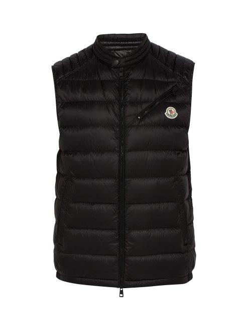 Matchesfashion.com Moncler - Arv Down Filled Gilet - Mens - Black