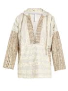 Matchesfashion.com Cottweiler - Faux Shearling Trimmed Hooded Cotton Blend Jacket - Mens - Multi