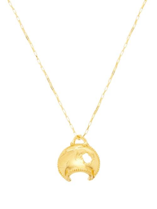 Matchesfashion.com Alighieri - La Forza 24kt Gold-plated Necklace - Womens - Gold