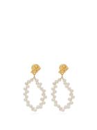 Matchesfashion.com Alighieri - Apollos Story 24kt Gold Plated Pearl Earrings - Womens - Gold