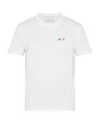Matchesfashion.com Ami - Embroidered Logo Cotton T Shirt - Mens - White