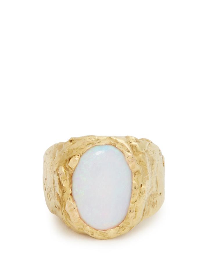 Orit Elhanati Signetura Opal & Yellow-gold Ring