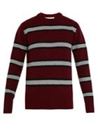 Marni Striped Crew-neck Wool Sweater