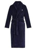 Matchesfashion.com Polo Ralph Lauren - Mid Weight Cotton Terry Robe - Mens - Navy