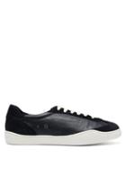 Matchesfashion.com Acne Studios - Lars Leather And Suede Trainers - Mens - Black