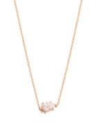 Matchesfashion.com Jade Trau - Penelope Diamond & 18kt Rose-gold Necklace - Womens - Rose Gold