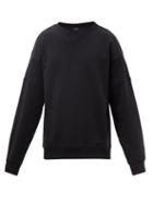Balmain - Logo-print Cotton-jersey Sweatshirt - Mens - Black