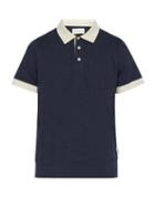 Matchesfashion.com Oliver Spencer - Herrera Cotton Polo Shirt - Mens - Blue