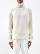 Umit Benan B+ - Roll-neck Cashmere Sweater - Mens - White