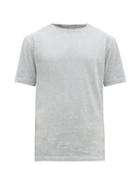 Matchesfashion.com Acne Studios - Everest Cotton-jersey T-shirt - Mens - Light Grey