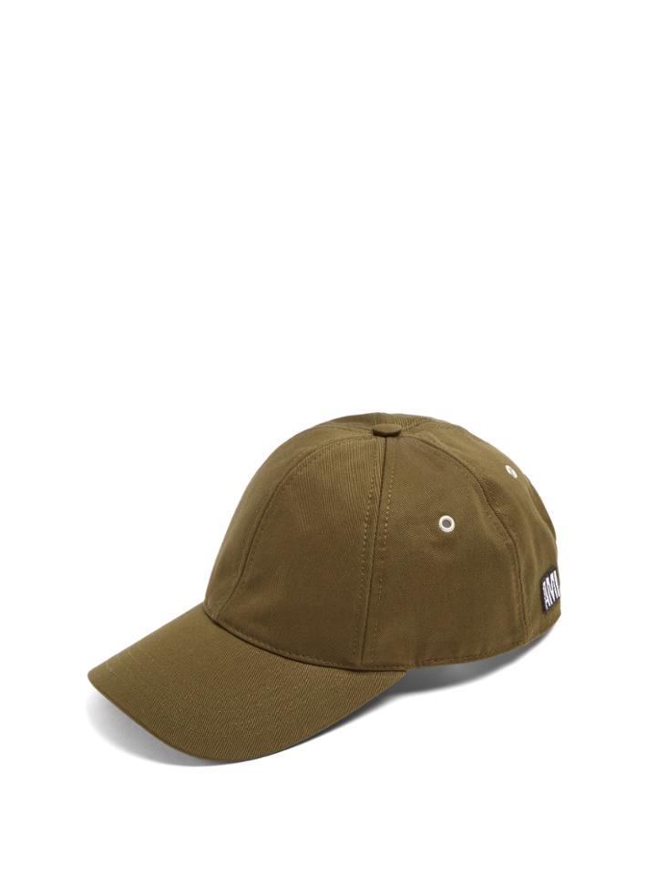 Ami Logo-appliqu Cotton Cap