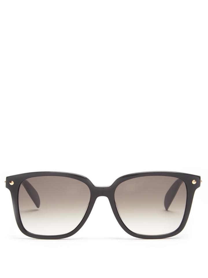 Alexander Mcqueen Square-frame Acetate Sunglasses