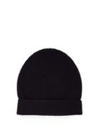 Matchesfashion.com De Bonne Facture - Ribbed Knit Wool Beanie Hat - Mens - Navy