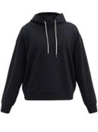 Matchesfashion.com Jil Sander - Cotton-jersey Hooded Sweatshirt - Mens - Black