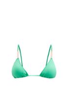 Melissa Odabash - Maldives Triangle Bikini Top - Womens - Mid Green