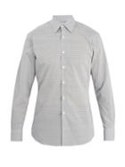 Prada Micro Chain-print Cotton Shirt