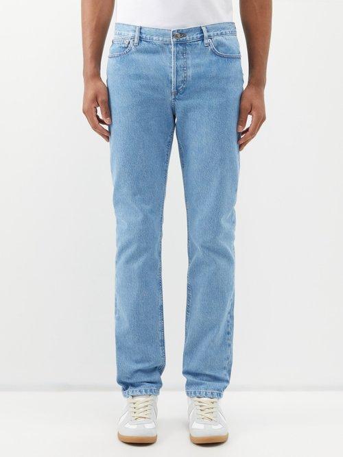 A.p.c. - River Slim-leg Jeans - Mens - Blue