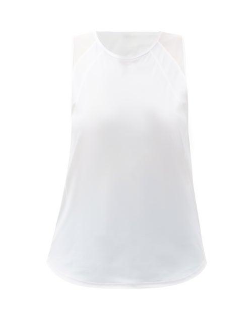 Matchesfashion.com Lululemon - Sculpt Panelled Tank Top - Womens - White