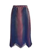 Issey Miyake Neptune Pleated Midi Skirt