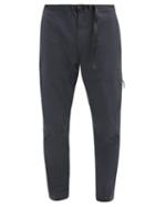 Matchesfashion.com Descente Allterrain - Parachute Belted-waist Ripstop Trousers - Mens - Black