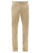 Matchesfashion.com Orlebar Brown - Campbell Slim-leg Cotton-blend Trousers - Mens - Beige