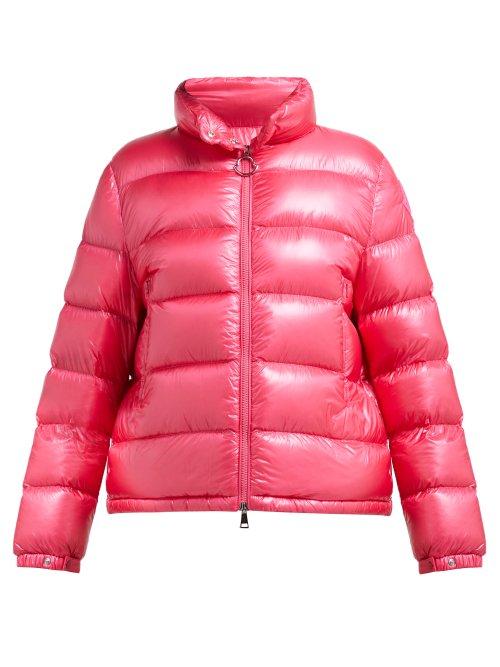 Matchesfashion.com Moncler - Copenhague Down Filled Jacket - Womens - Pink