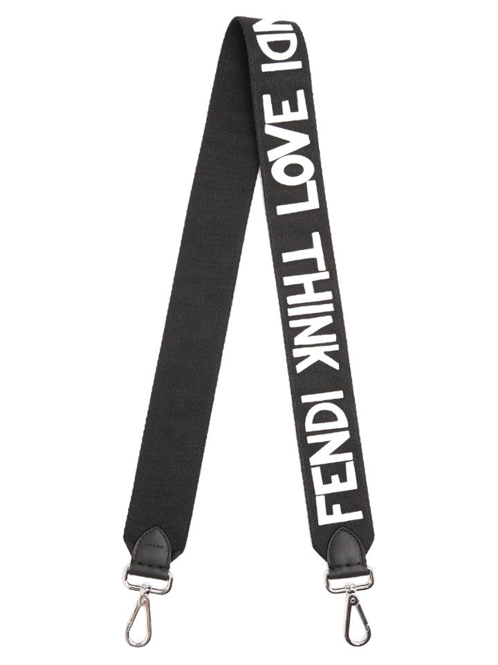 Fendi Strap You Love Think Logo-appliqu Bag Strap