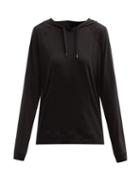 Ladies Lingerie Derek Rose - Basel 1 Modal-blend Hooded Sweatshirt - Womens - Black