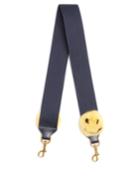 Anya Hindmarch Smiley Mink Pompom Bag Strap