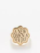 Retrouvai - Talisman Optimism 14kt Gold Ring - Womens - Yellow Gold