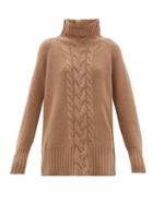 Matchesfashion.com S Max Mara - Ronco Sweater - Womens - Camel