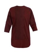 Matchesfashion.com By Walid - Baseball Embroidered Cotton T Shirt - Mens - Purple