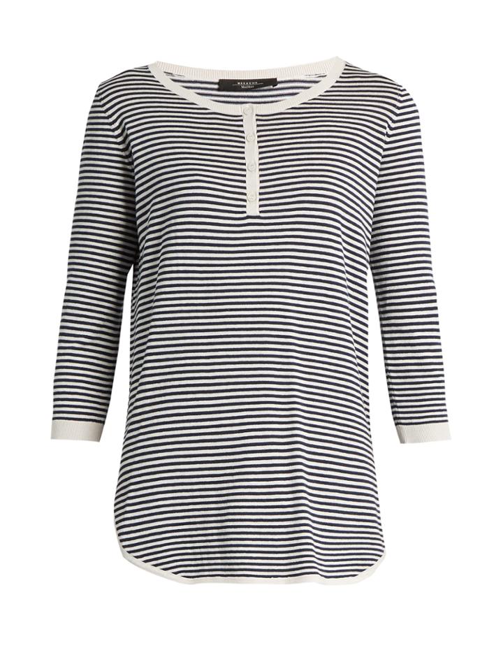 Weekend Max Mara Galea Silk And Cotton-blend Sweater