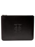 Givenchy Logo-embossed Leather Pouch