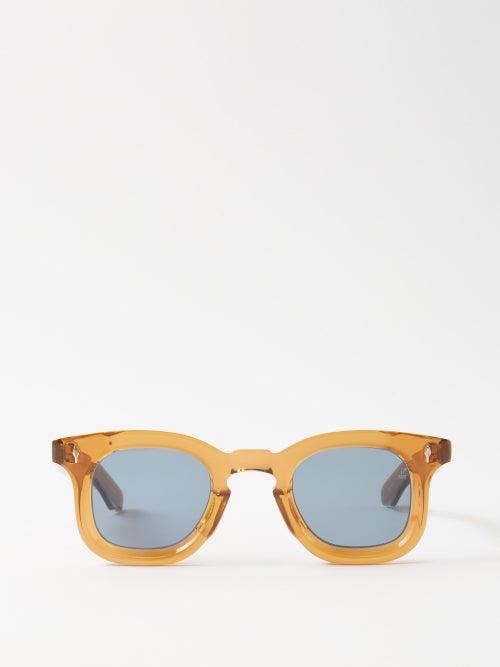 Jacques Marie Mage - Devaux D-frame Acetate Sunglasses - Mens - Brown