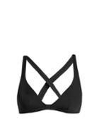 Matchesfashion.com Solid & Striped - The Josephine Triangle Bikini Top - Womens - Black