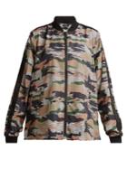 The Upside Striped Camouflage-print Performance Jacket