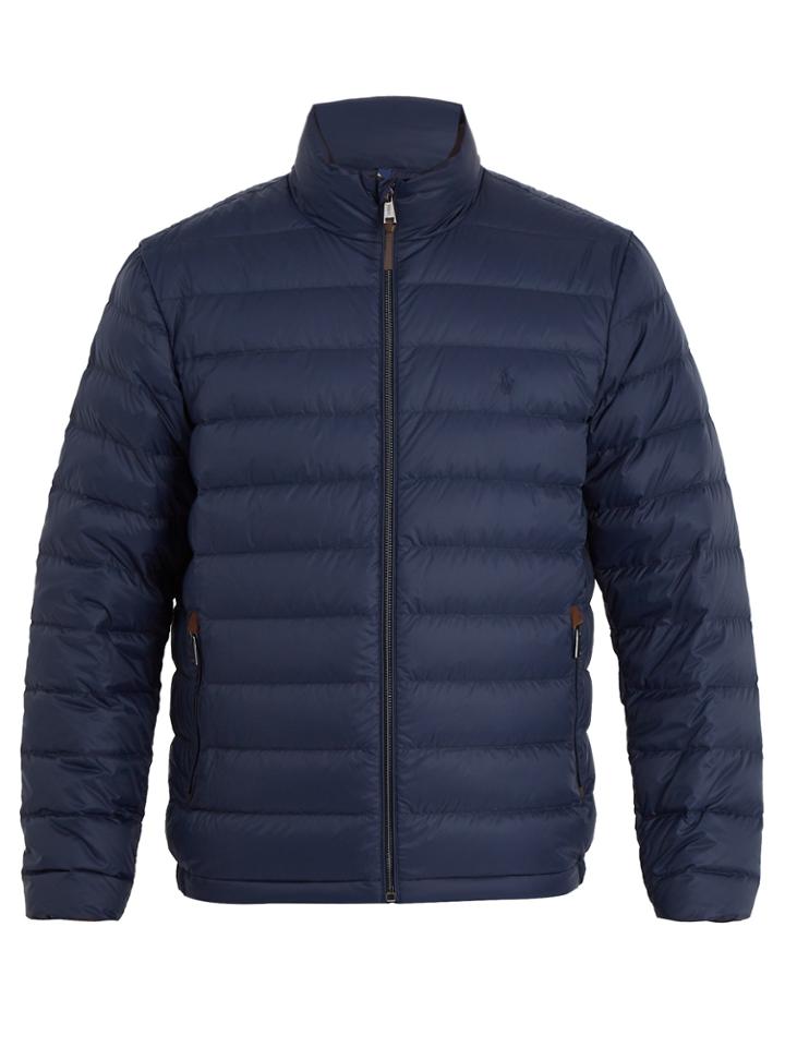 Polo Ralph Lauren Logo-embroidered Quilted Down Jacket