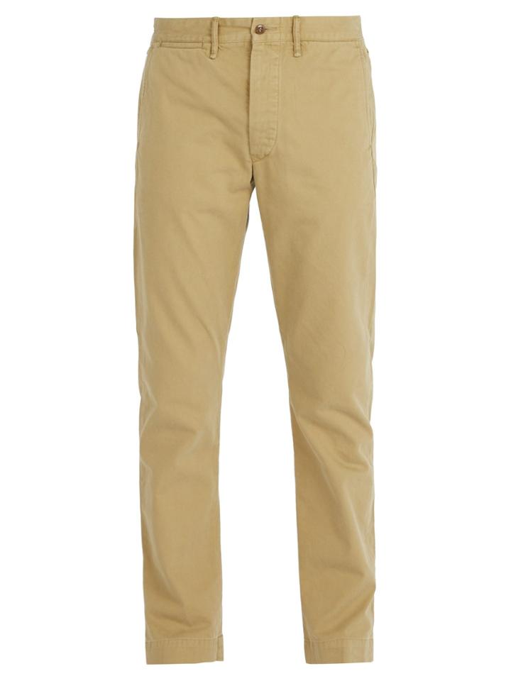 Rrl Slim-fit Cotton Chinos
