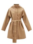 The Row - Paulita Cotton Hooded Parka - Womens - Tan
